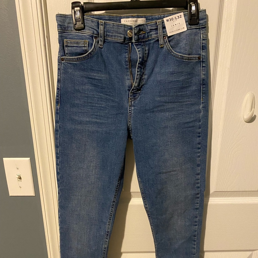 Topshop jeans, size 8